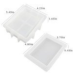 Book Shape Resin Box Mold with Lid