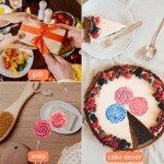 7-Cavity Silicone Flower Molds for Resin Art