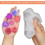 7-Cavity Silicone Flower Molds for Resin Art