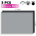 Silicone Mats for Resin Art and Crafts - 3 Pack