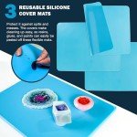 Epoxy Resin Leveling Board with Silicone Mats