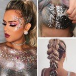 40-Color Chunky & Fine Holographic Glitter Mix