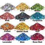 Holographic Chunky Glitter Set - 12 Vibrant Colors