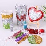 Holographic Chunky Glitter Set - 15 Vibrant Colors