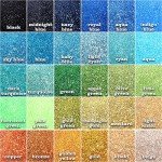 60 Color Extra Fine Glitter for Resin Art