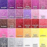 60 Color Extra Fine Glitter for Resin Art