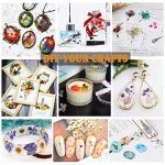 92 Pcs Purple Dried Flowers for Resin Crafts