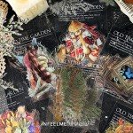 240PCS Waterproof Flower Stickers for DIY Art