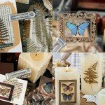 240PCS Waterproof Flower Stickers for DIY Art