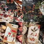 240PCS Waterproof Flower Stickers for DIY Art