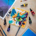 Mont Marte 12pc Premium Acrylic Ink Set