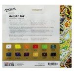 Mont Marte 12pc Premium Acrylic Ink Set