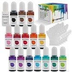 YRYM HT 16-Color Non-Toxic Epoxy Resin Pigments