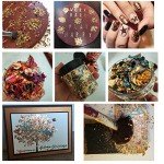 Gilding Flakes Gold and Green Art Supplies