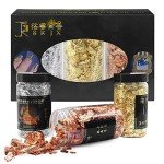Metallic Gold, Silver & Copper Gilding Flakes Set