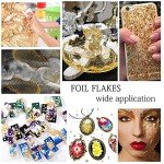Gold Foil Flakes for Resin Art & Nail Decoration