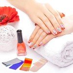 Iridescent Holographic Nail Art Glass Foils - 100 Pcs