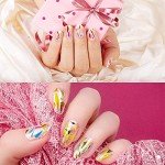 Iridescent Holographic Nail Art Glass Foils - 100 Pcs