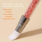 Dual Tipped Silicone Nail Art Pens - 5 Pack