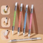 Dual Tipped Silicone Nail Art Pens - 5 Pack