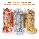 Gold Foil Flakes for Resin Art and Crafts