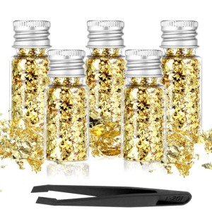 Gold Foil Flakes for Resin Art & Crafts
