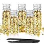 Gold Foil Flakes for Resin Art & Crafts
