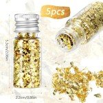 Gold Foil Flakes for Resin Art & Crafts