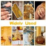 Gold Foil Flakes for Resin Art & Crafts