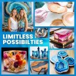 Crystal Clear Epoxy Resin for Art and Coating