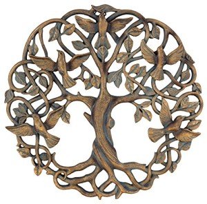 Celtic Dove Tree of Life Wall Art Plaque
