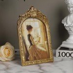 Van Gogh 5x7 Gold Ornate Resin Picture Frame