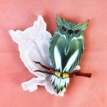 Large 3D Owl Epoxy Resin Mold for Decor