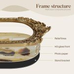 Van Gogh 5x7 Gold Ornate Resin Picture Frame