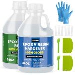 Crystal Clear Epoxy Resin Kit for DIY Projects