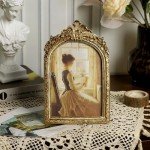 Van Gogh 5x7 Gold Ornate Resin Picture Frame