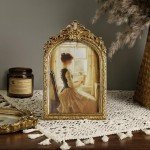 Van Gogh 5x7 Gold Ornate Resin Picture Frame