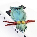 Large 3D Owl Epoxy Resin Mold for Decor