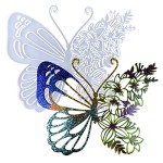 Large Butterfly Resin Molds for Wall Art