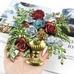 Rose Bouquet Wall Art Resin Silicone Mold