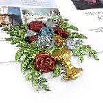Rose Bouquet Wall Art Resin Silicone Mold