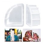 Geode Resin Bookends Molds for Home Decor