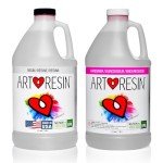 Clear Non-Toxic Epoxy Resin for Art - 1 Gallon