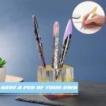 3-Piece Pen Shape Resin Mold Set with Refills