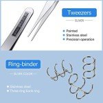 WILLBOND 26-Piece Silicone Notebook Resin Mold Kit