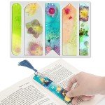 2Pcs Large Silicone Bookmark Mold Set for Resin