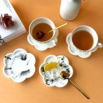 Flower Resin Coaster Molds - 4 Pack Set