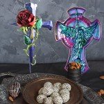 Large Cross Silicone Resin Molds for Art