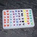 Silicone Mold for Resin Art: 60 Crystals