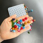 Silicone Mold for Resin Art: 60 Crystals